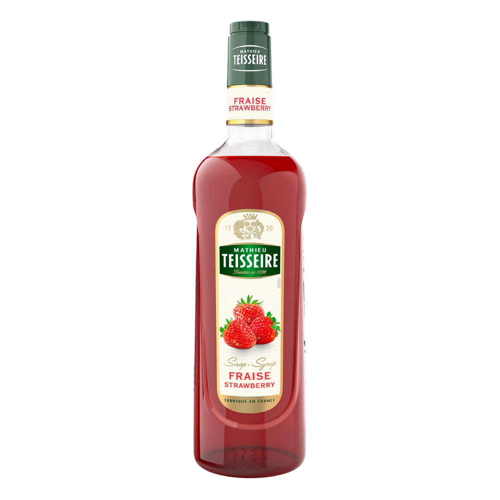 TEISSEIRE STRAWBERRY GLASS