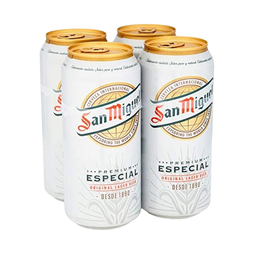 SAN MIGUEL LAGER CAN 440ML (PACKS OF 10)