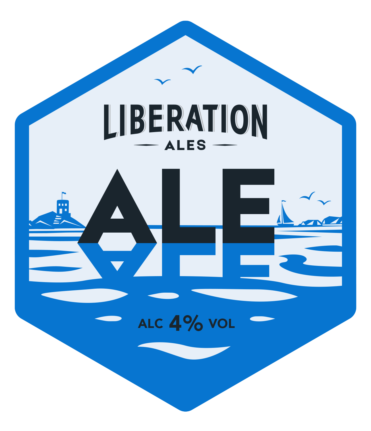 LIBERATION ALE 4.5 PIN