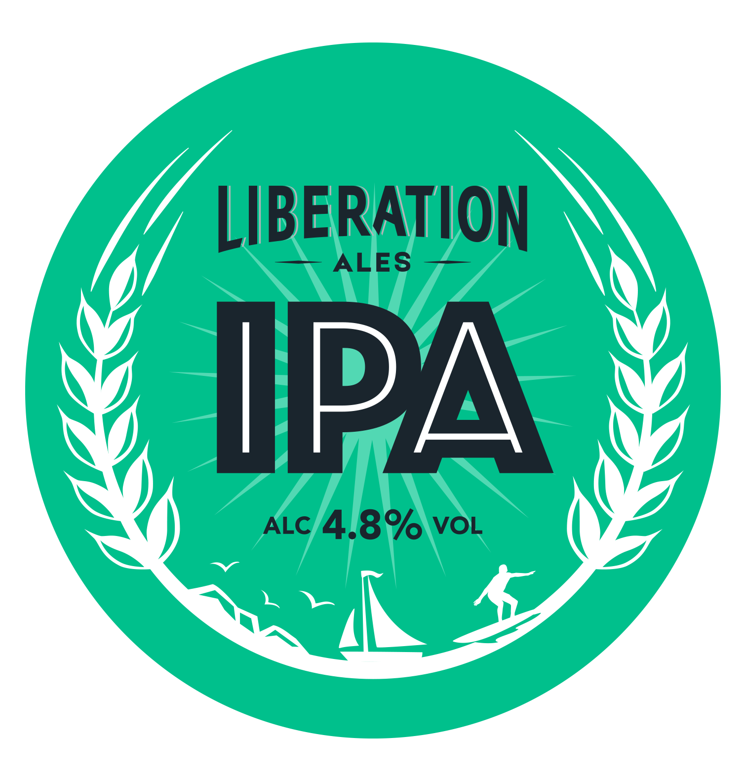 LIBERATION IPA 9G FIRKIN