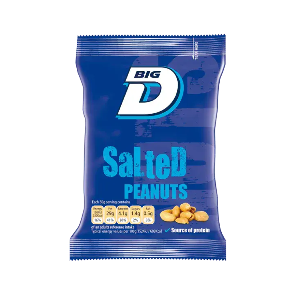 BIG D SALTED PEANUTS CARD