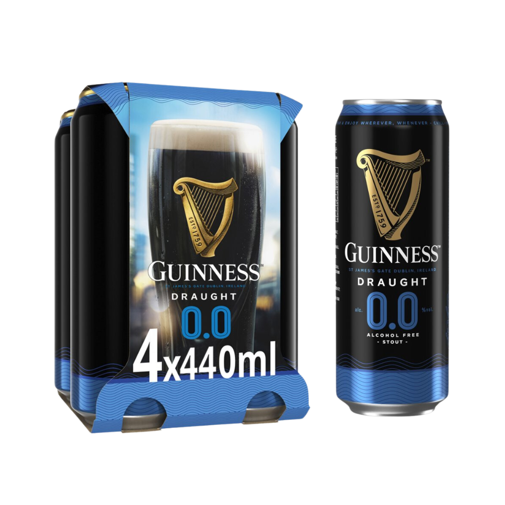 DRAUGHT GUINNESS ZERO 0.0% CAN 440ML