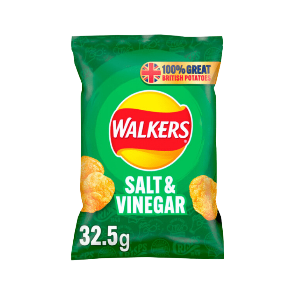 WALKERS SALT & VINEGAR  STD