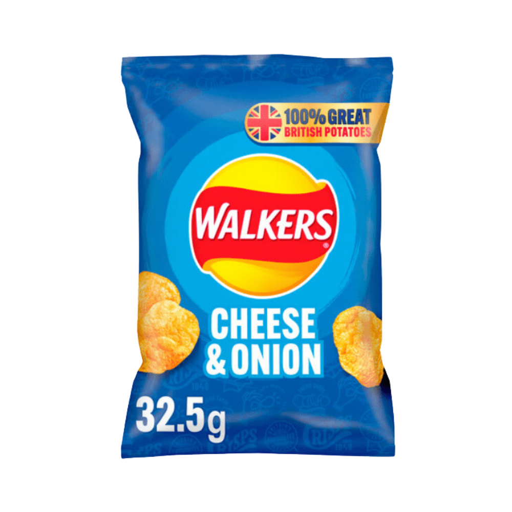 WALKERS CHEESE & ONION STD