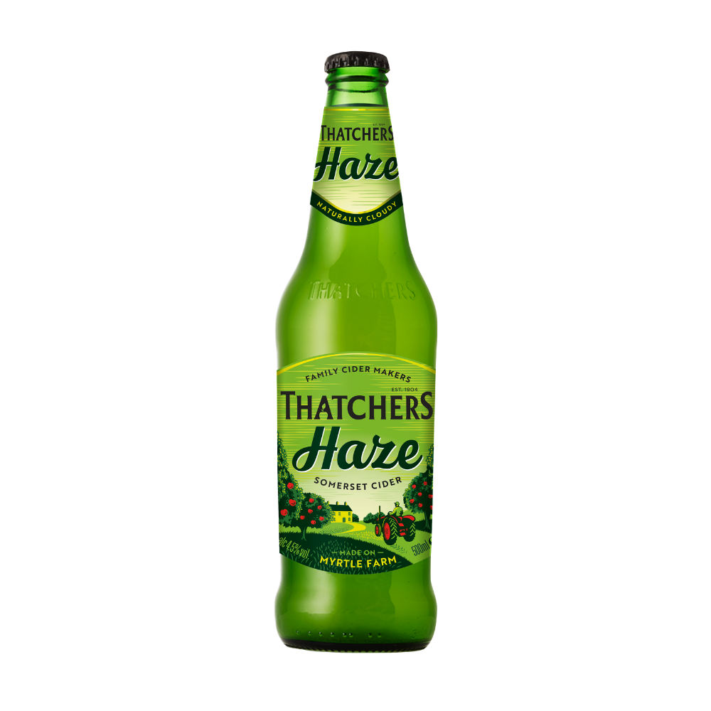 THATCHERS HAZE CIDER NRB 6 X 500ML