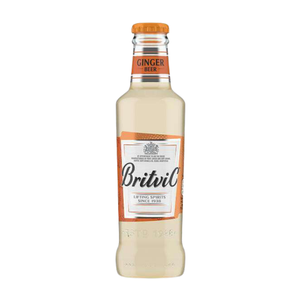 BRITVIC GINGER BEER GLASS 200ML